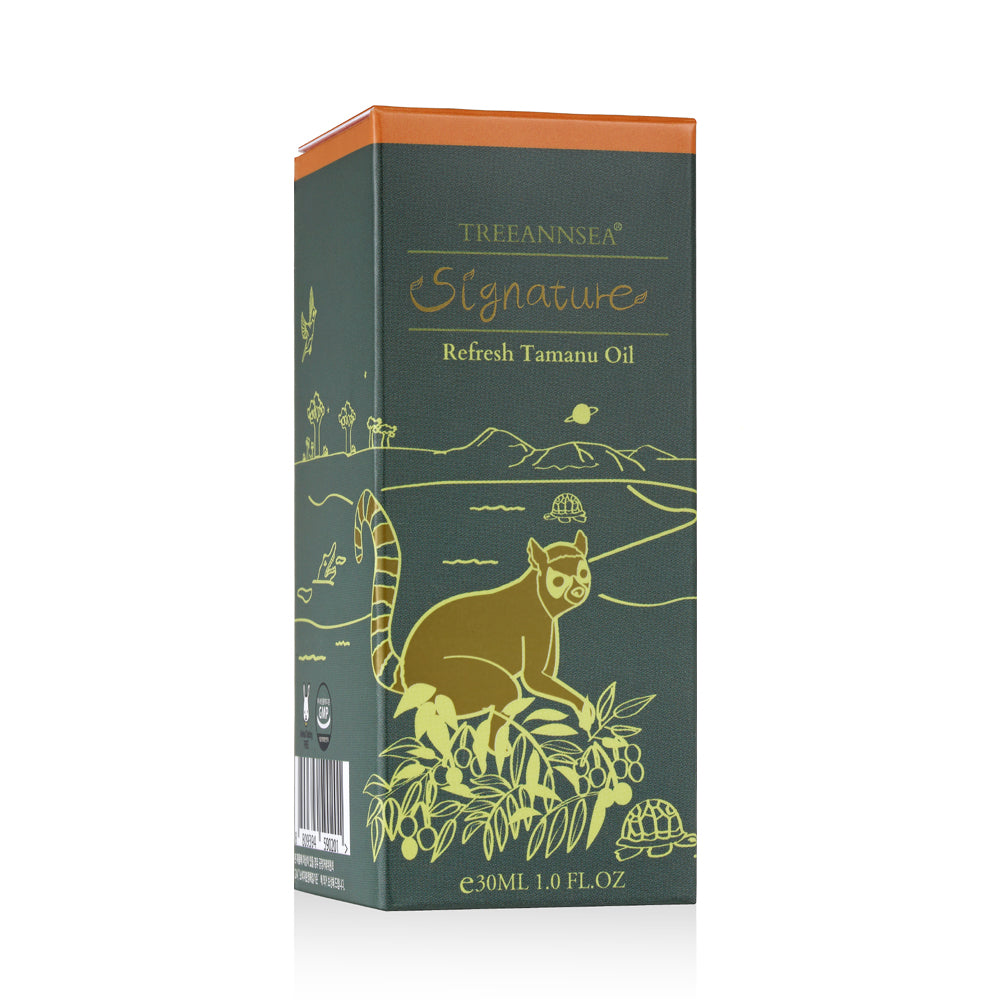 TREEANNSEA Signature Refresh Tamanu Oil 30ml 2set, cura della pelle coreana
