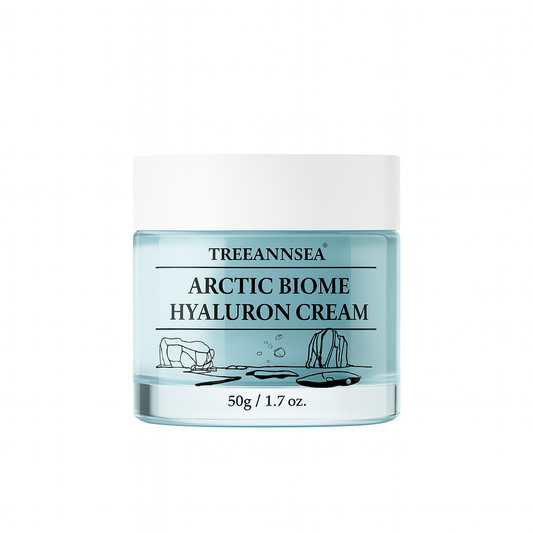🆕TREEANNSEA Crema all'acido ialuronico Arctic Biome 50 ml