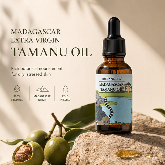 TREEANNSEA Madagascar Tamanu Olio originale 30ml 