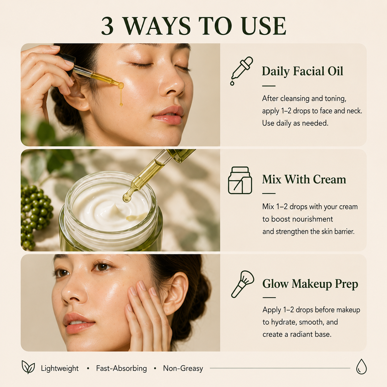 TREEANNSEA Signature Refresh Tamanu Oil 30ml 2set, cura della pelle coreana