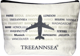 TREEANNSEA Borsa cosmetica per assistenti di volo City