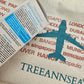 TREEANNSEA Borsa cosmetica per assistenti di volo City