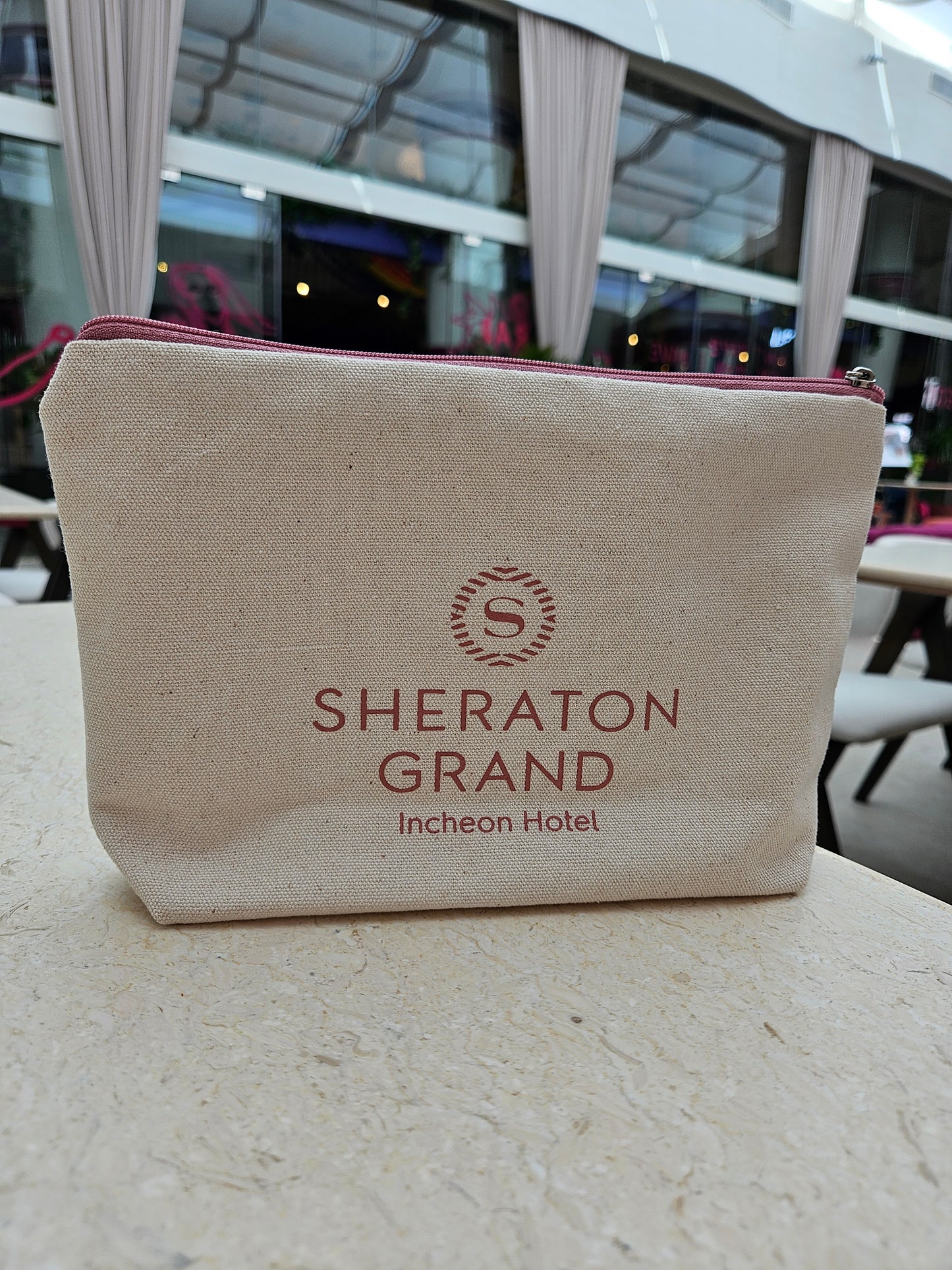 TREEANNSEA Borsa cosmetica per assistenti di volo City