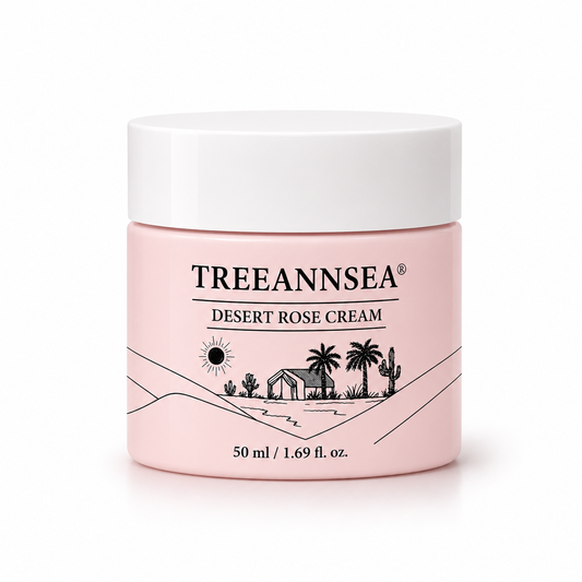 TREEANNSEA Desert Rose Cream 50g, cura della pelle coreana