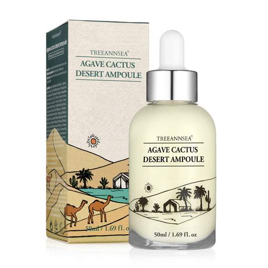 TREEANNSEA Agave Cactus Desert Ampoule 1,76 Fl.Oz / 50ml Set da 3 prodotti per la cura della pelle coreana