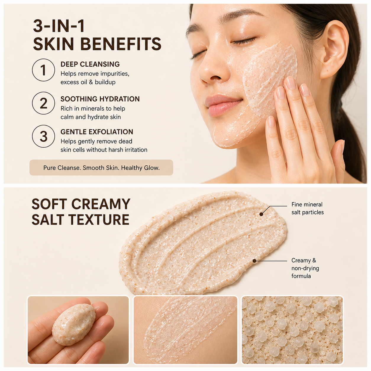 TREEANNSEA Desert Salt Pack detergente 150 ml